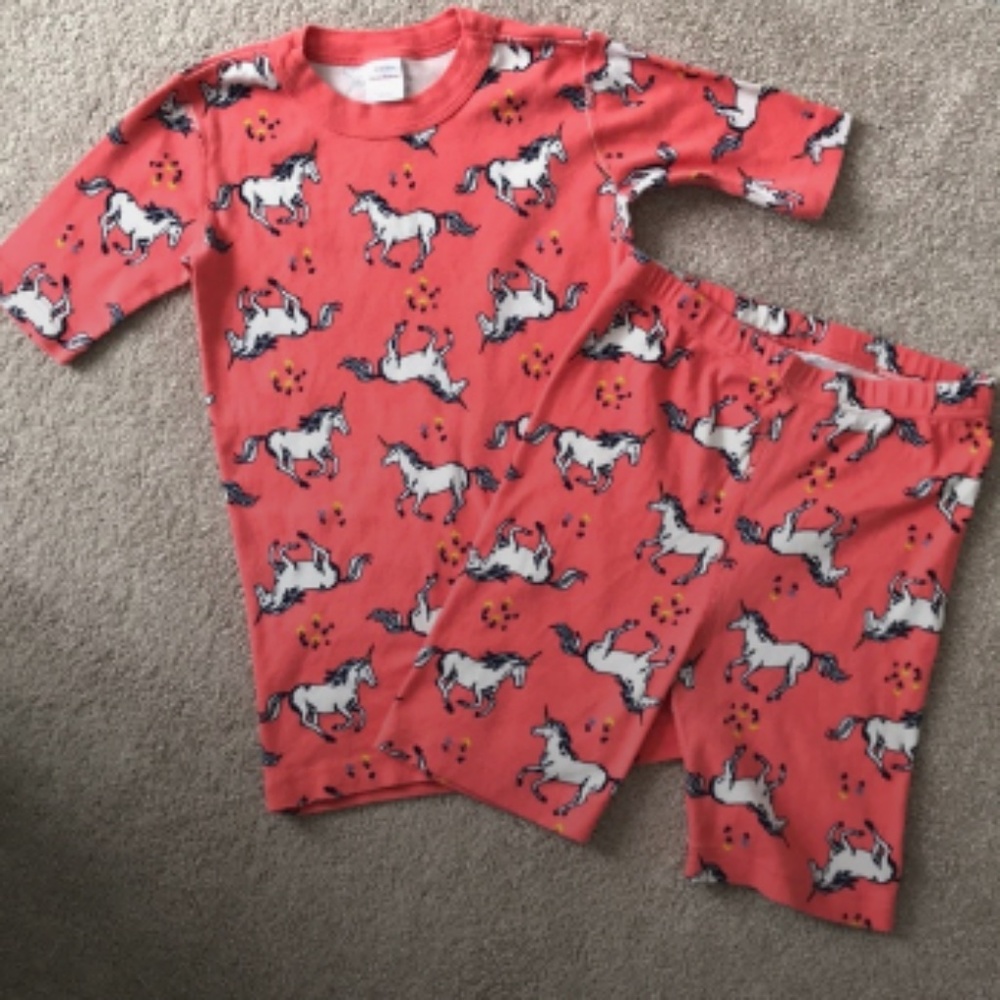 Hanna Andersson Organic Pajama Set (size 160/14)